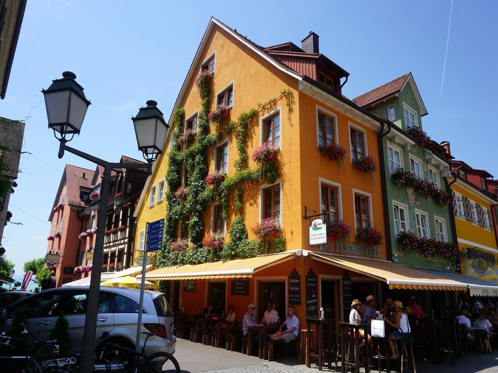 Pension Ins Fischernetz - Hanser Hotell Meersburg Exteriör bild