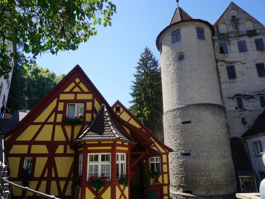 Pension Ins Fischernetz - Hanser Hotell Meersburg Exteriör bild